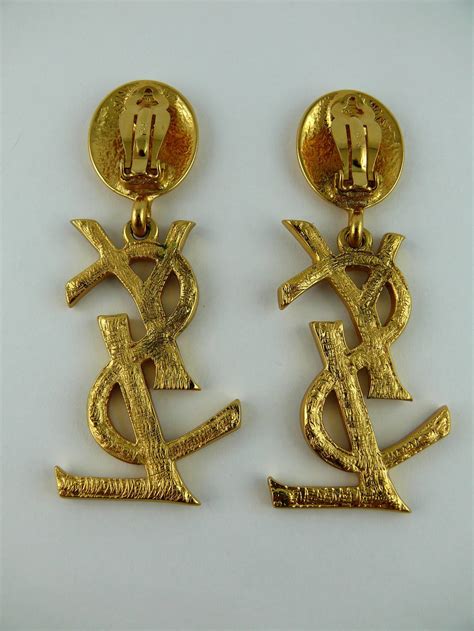 buy vintage YSL earrings